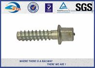 ZhongYue rail screw spikes railway fasteners 4.6, 5.6,8.8,10.9 grade